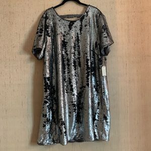 Forever21 reversible sequin dress